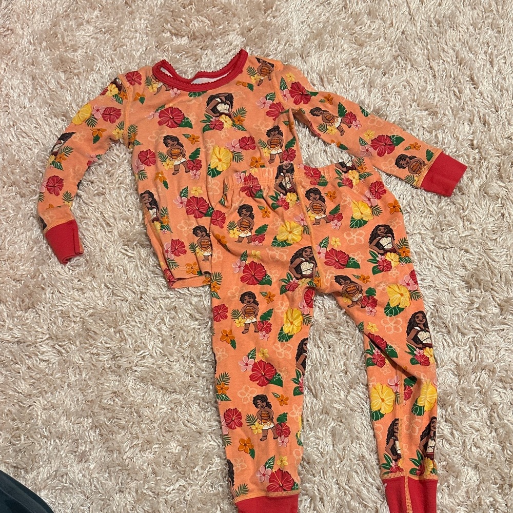 3T Moana Pajamas